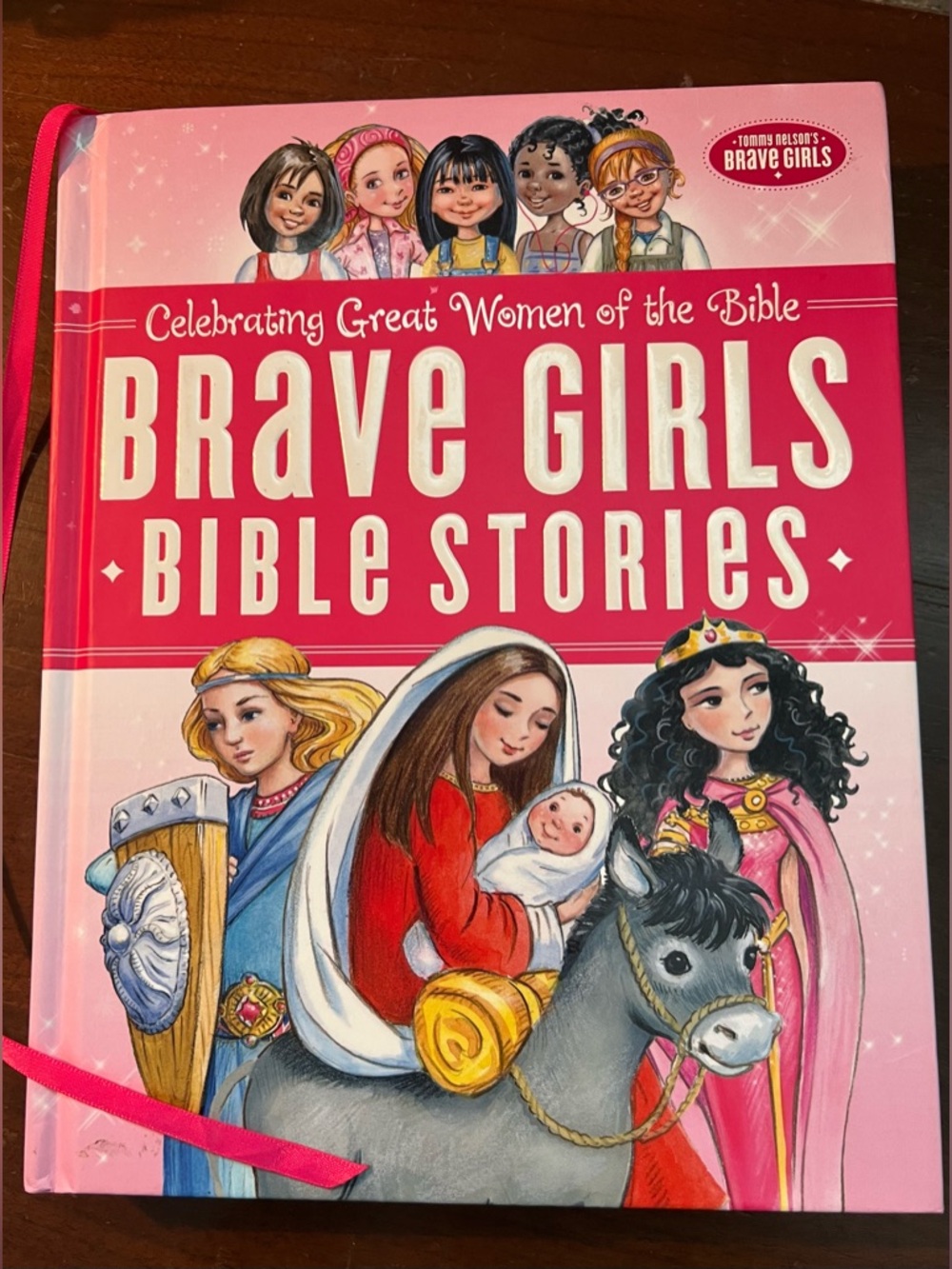 Brave Girls Bible Stories - Pink Illustrated Hardcover